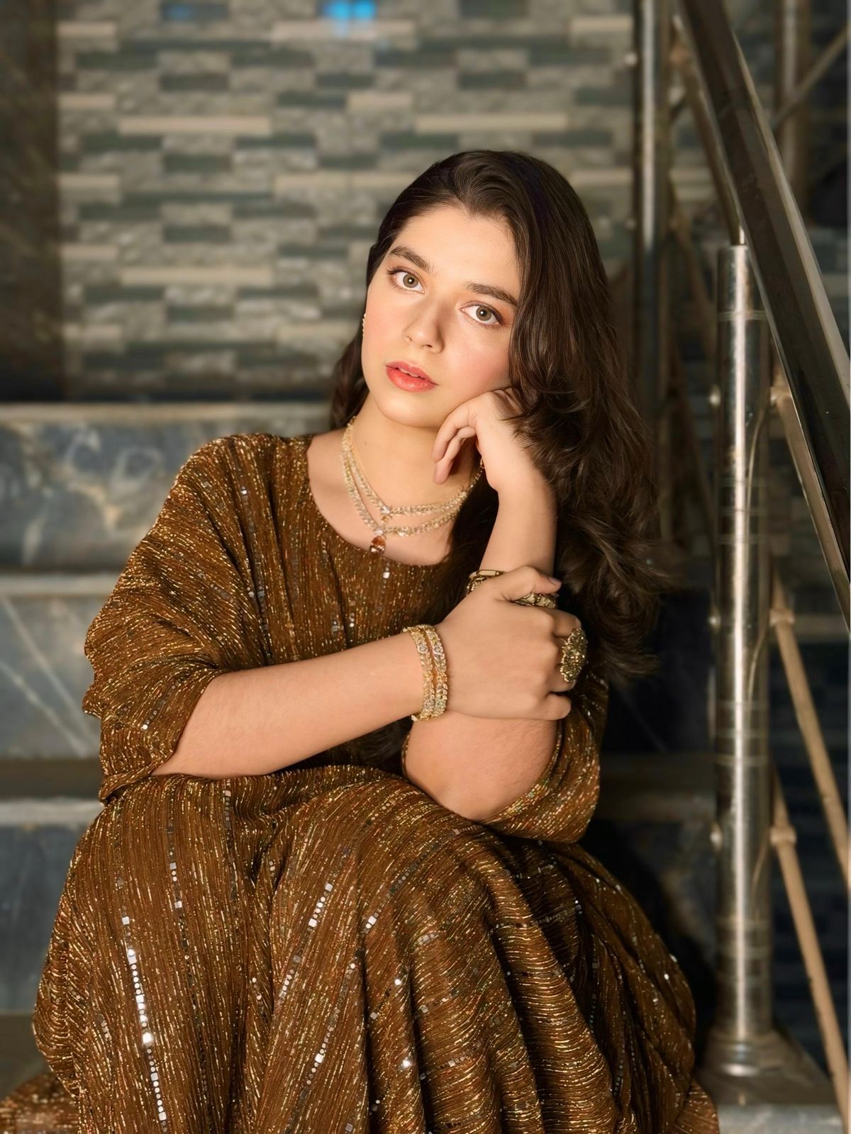 Brown Moonlight Kaftan
