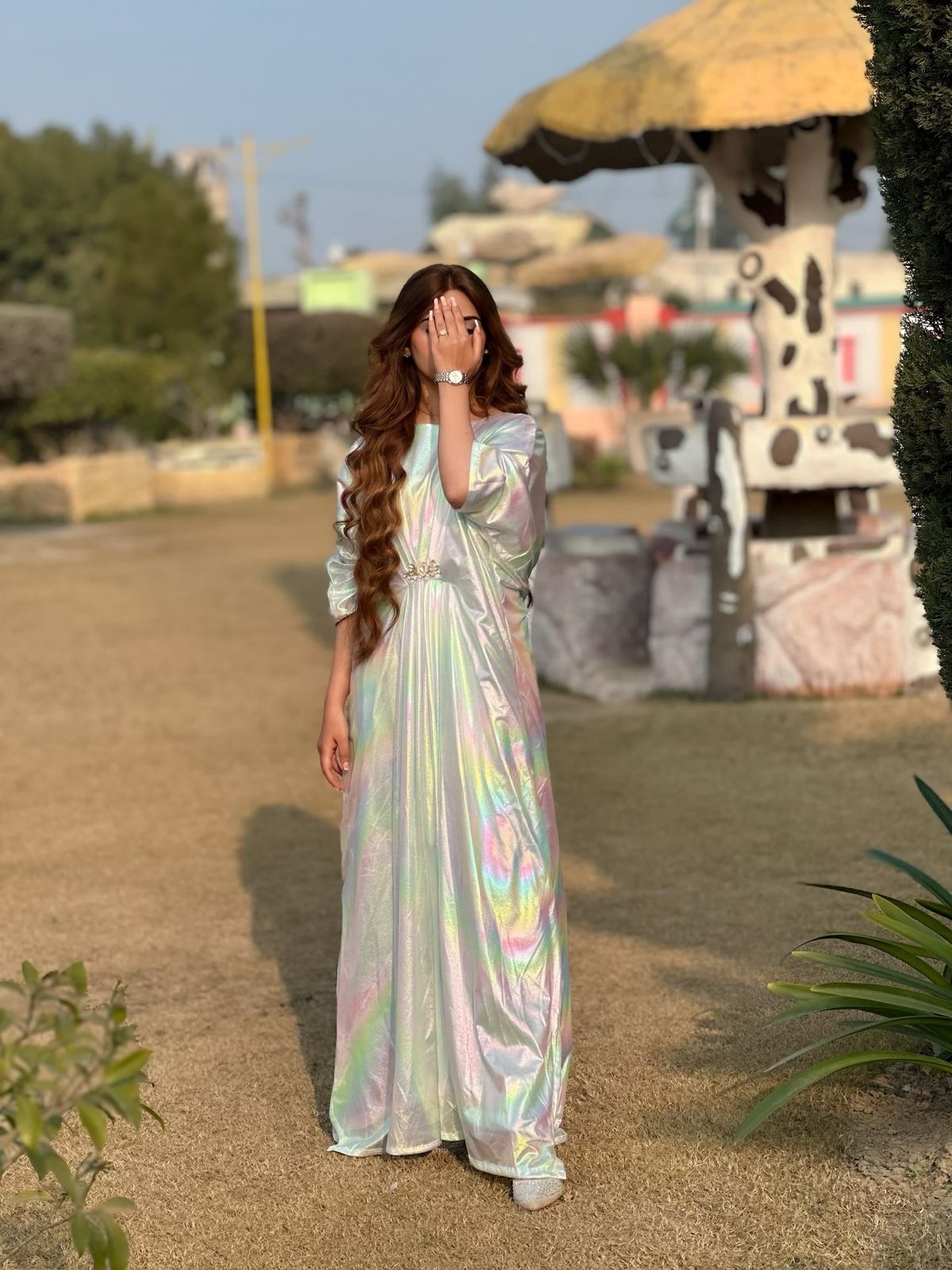 Moonlight rainbow Kaftan