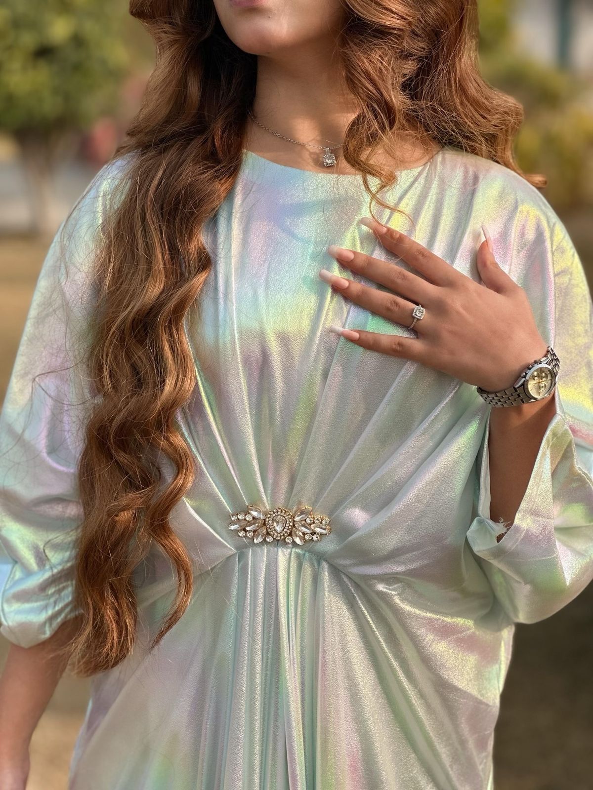 Moonlight rainbow Kaftan