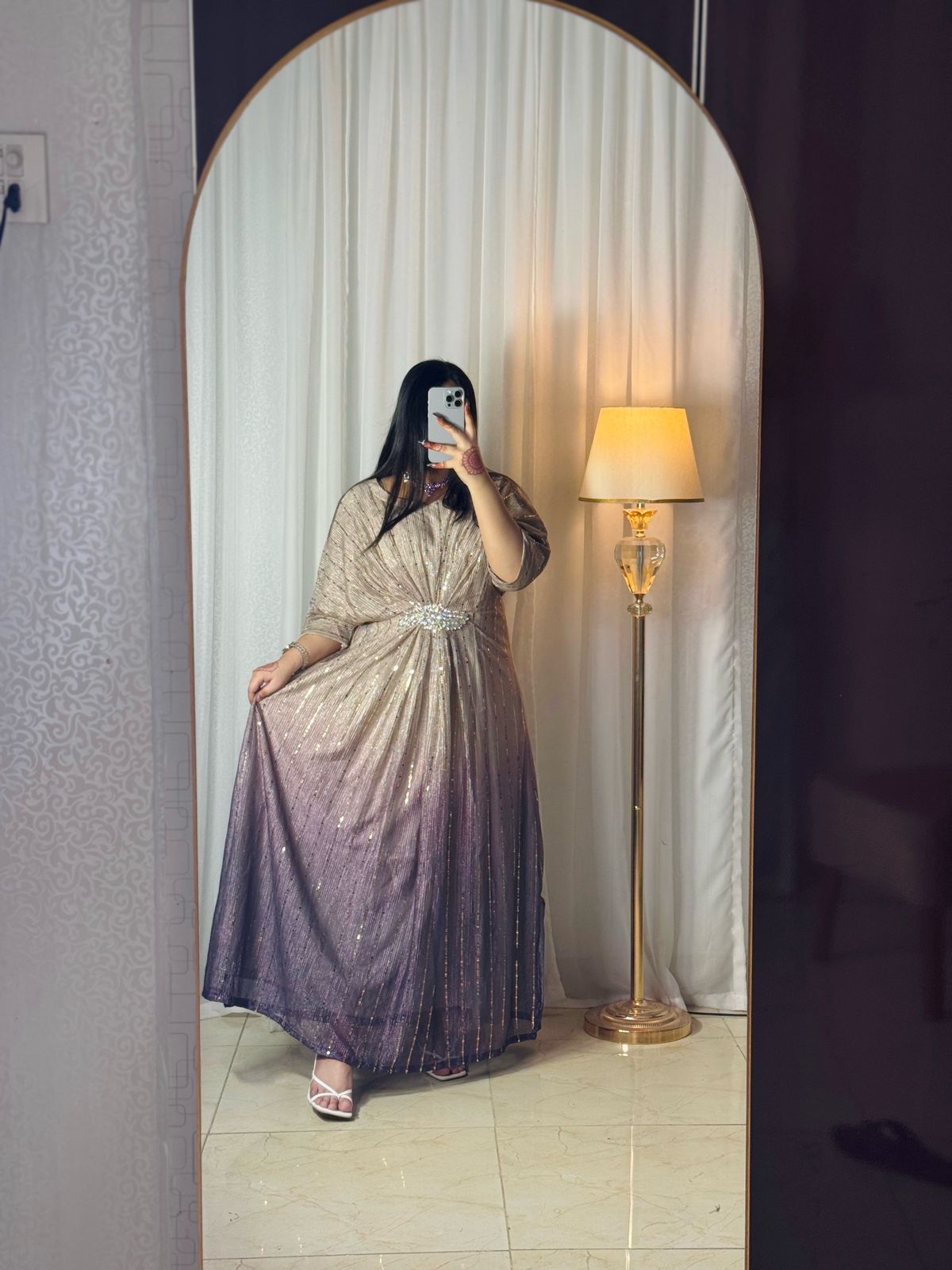 skin-Purple Moonlight Kaftan
